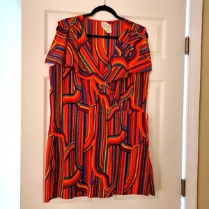 Vintage Handmade French Loose Fitting Cotton Top - Size 6